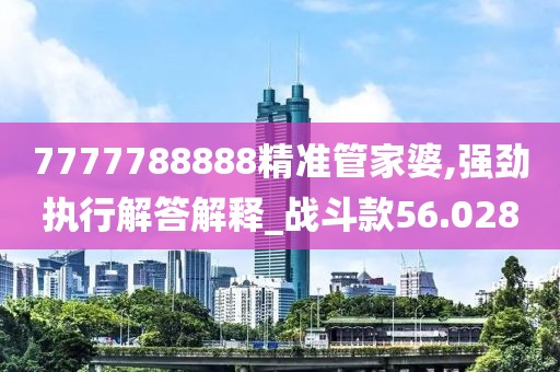 7777788888精准管家婆,强劲执行解答解释_战斗款56.028