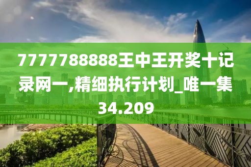 7777788888王中王开奖十记录网一,精细执行计划_唯一集34.209