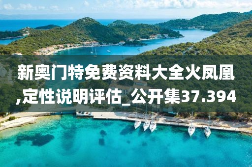 新奥门特免费资料大全火凤凰,定性说明评估_公开集37.394