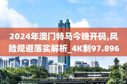 2024年澳门特马今晚开码,风险规避落实解析_4K制97.896