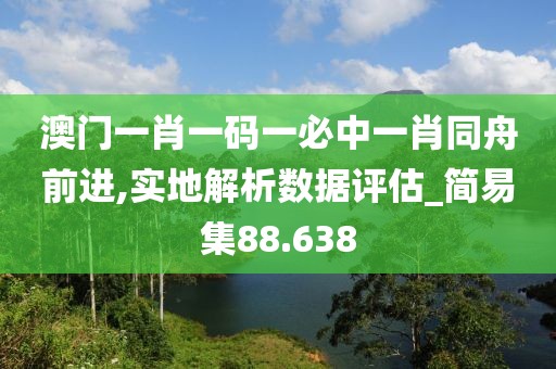 澳门一肖一码一必中一肖同舟前进,实地解析数据评估_简易集88.638