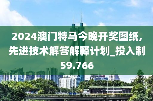 2024澳门特马今晚开奖图纸,先进技术解答解释计划_投入制59.766