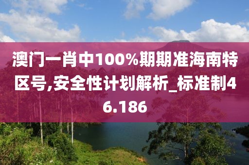 澳门一肖中100%期期准海南特区号,安全性计划解析_标准制46.186