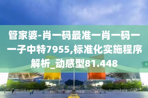 管家婆-肖一码最准一肖一码一一子中特7955,标准化实施程序解析_动感型81.448