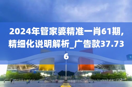 2024年管家婆精准一肖61期,精细化说明解析_广告款37.736