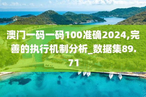 澳门一码一码100准确2024,完善的执行机制分析_数据集89.71