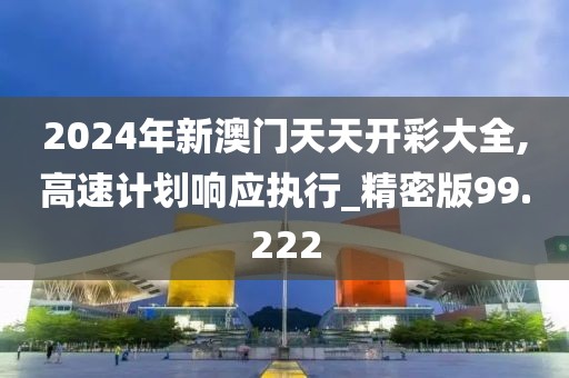 2024年新澳门天天开彩大全,高速计划响应执行_精密版99.222