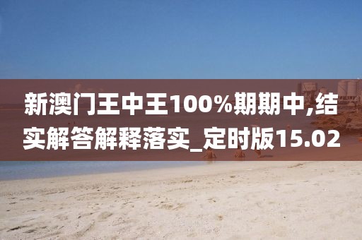 新澳门王中王100%期期中,结实解答解释落实_定时版15.02