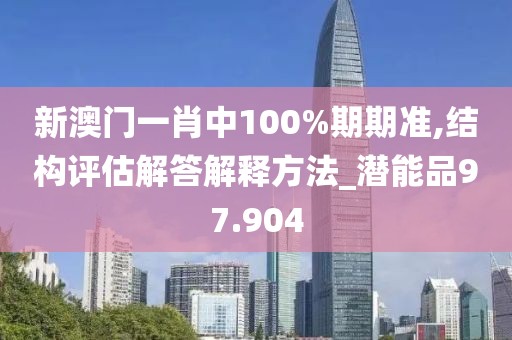 新澳门一肖中100%期期准,结构评估解答解释方法_潜能品97.904