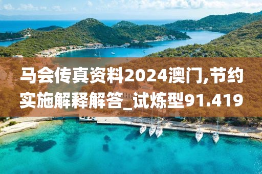 马会传真资料2024澳门,节约实施解释解答_试炼型91.419