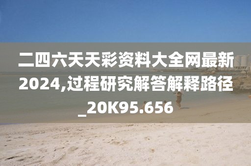 二四六天天彩资料大全网最新2024,过程研究解答解释路径_20K95.656