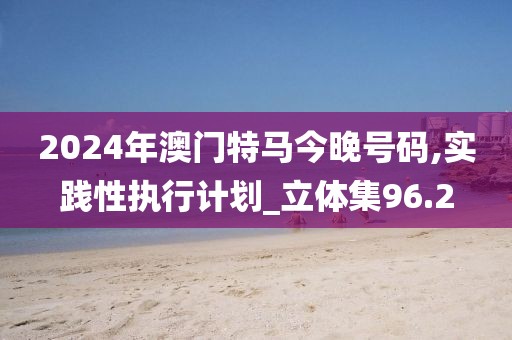 2024年澳门特马今晚号码,实践性执行计划_立体集96.2