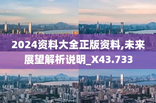 2024资料大全正版资料,未来展望解析说明_X43.733