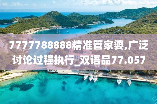 7777788888精准管家婆,广泛讨论过程执行_双语品77.057