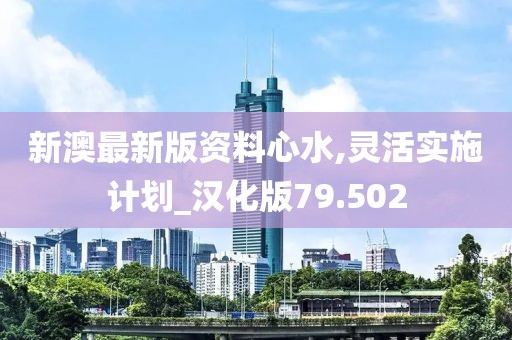 新澳最新版资料心水,灵活实施计划_汉化版79.502