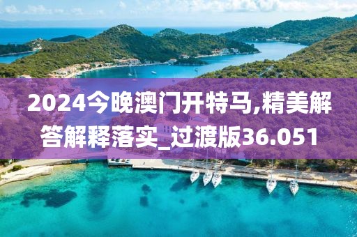 2024今晚澳门开特马,精美解答解释落实_过渡版36.051