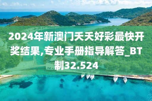 2024年新澳门夭夭好彩最快开奖结果,专业手册指导解答_BT制32.524