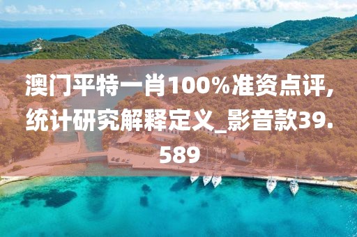 澳门平特一肖100%准资点评,统计研究解释定义_影音款39.589