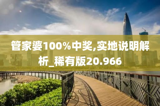 管家婆100%中奖,实地说明解析_稀有版20.966