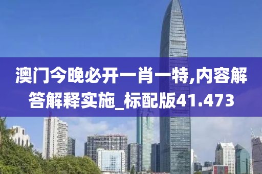 澳门今晚必开一肖一特,内容解答解释实施_标配版41.473