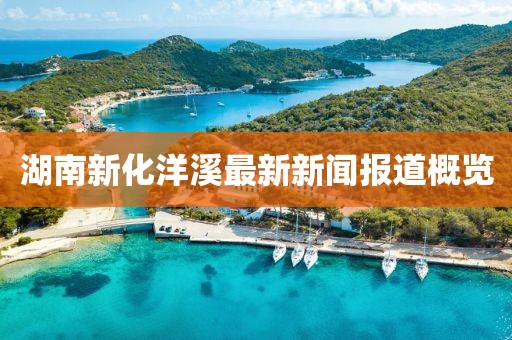 湖南新化洋溪最新新闻报道概览