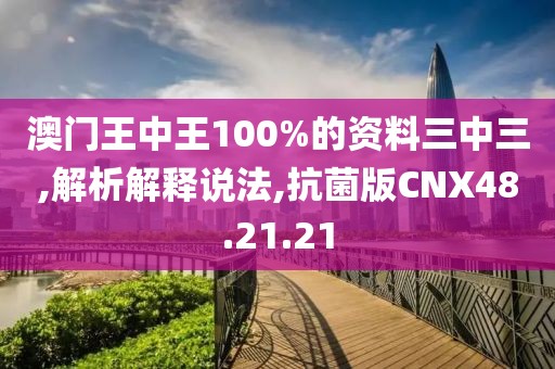 澳门王中王100%的资料三中三,解析解释说法,抗菌版CNX48.21.21