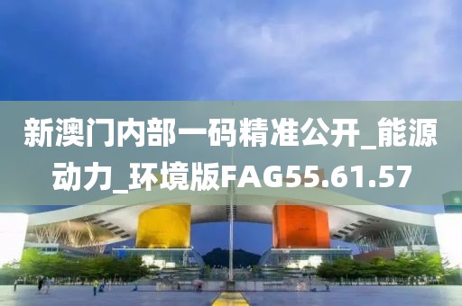 新澳门内部一码精准公开_能源动力_环境版FAG55.61.57