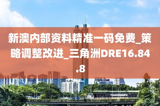 新澳内部资料精准一码免费_策略调整改进_三角洲DRE16.84.8