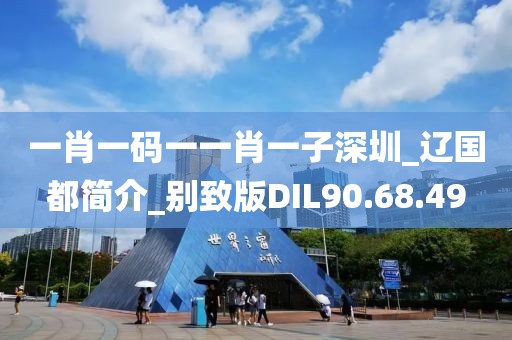 一肖一码一一肖一子深圳_辽国都简介_别致版DIL90.68.49