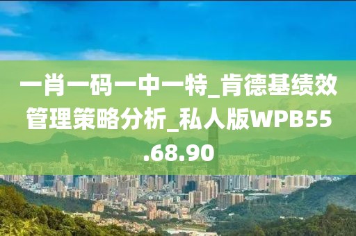 一肖一码一中一特_肯德基绩效管理策略分析_私人版WPB55.68.90