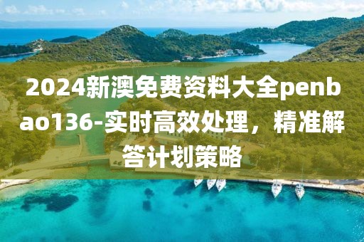 2024新澳免费资料大全penbao136-实时高效处理，精准解答计划策略