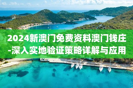 2024新澳门免费资料澳门钱庄-深入实地验证策略详解与应用