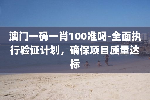 澳门一码一肖100准吗-全面执行验证计划，确保项目质量达标