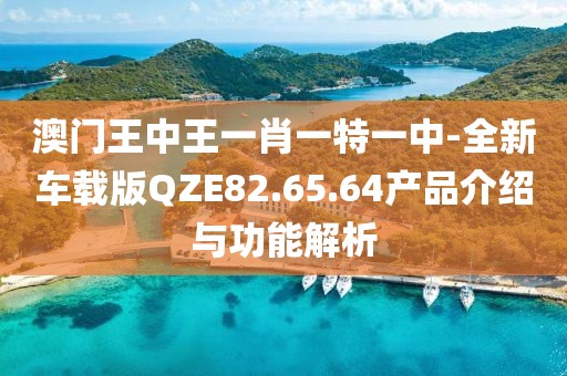 澳门王中王一肖一特一中-全新车载版QZE82.65.64产品介绍与功能解析