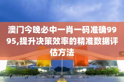 澳门今晚必中一肖一码准确9995,提升决策效率的精准数据评估方法