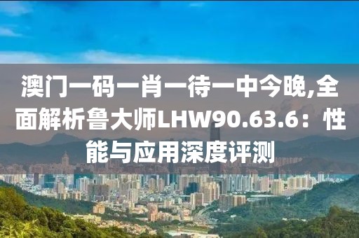 澳门一码一肖一待一中今晚,全面解析鲁大师LHW90.63.6：性能与应用深度评测