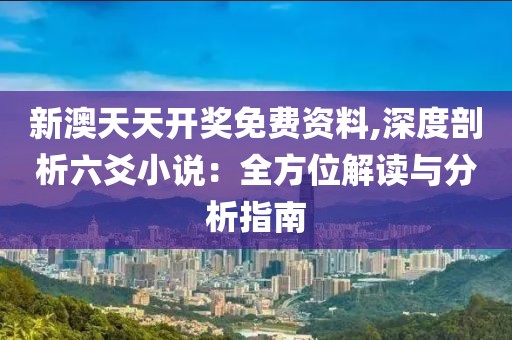 新澳天天开奖免费资料,深度剖析六爻小说：全方位解读与分析指南