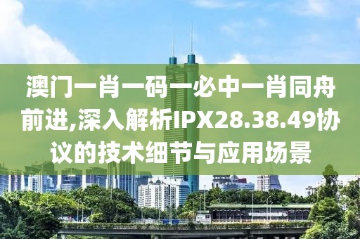 澳门一肖一码一必中一肖同舟前进,深入解析IPX28.38.49协议的技术细节与应用场景