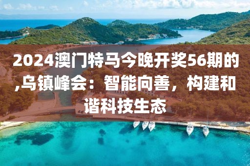 2024澳门特马今晚开奖56期的,乌镇峰会：智能向善，构建和谐科技生态