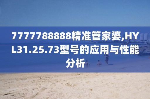 7777788888精准管家婆,HYL31.25.73型号的应用与性能分析