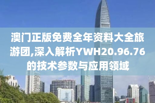 澳门正版免费全年资料大全旅游团,深入解析YWH20.96.76的技术参数与应用领域