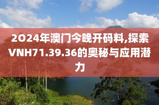 2O24年澳门今晚开码料,探索VNH71.39.36的奥秘与应用潜力