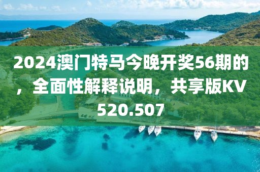 2024澳门特马今晚开奖56期的，全面性解释说明，共享版KV520.507