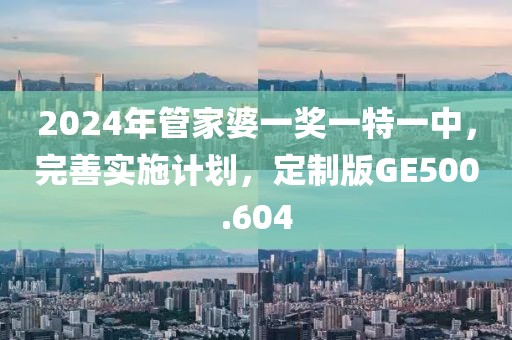 2024年管家婆一奖一特一中，完善实施计划，定制版GE500.604