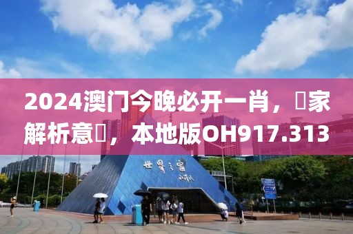 2024澳门今晚必开一肖，專家解析意見，本地版OH917.313