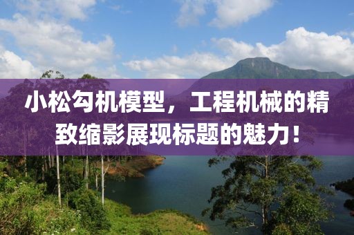 小松勾机模型，工程机械的精致缩影展现标题的魅力！