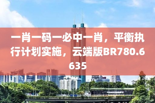 一肖一码一必中一肖，平衡执行计划实施，云端版BR780.6635