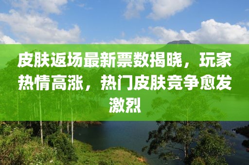 皮肤返场最新票数揭晓，玩家热情高涨，热门皮肤竞争愈发激烈