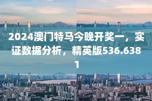 2024澳门特马今晚开奖一，实证数据分析，精英版536.6381