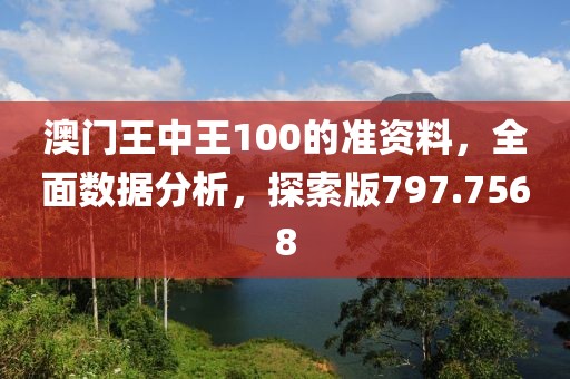 澳门王中王100的准资料，全面数据分析，探索版797.7568